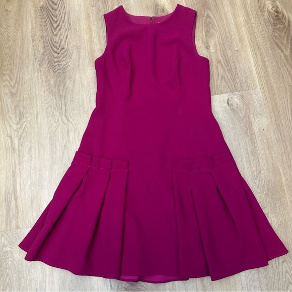 Eliza J Pink Fit and Flare Cocktail Dress - Picture 4 of 9